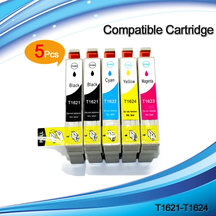 INK WAY T1621-T1624  compatible  inkjet cartridge for T1621 T1622 T1623 T1624 WF-2010W WF-2510WF WF-2520NF WF-2530WF WF-2540WF