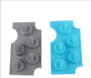 Free Shipping 100pcs/lot Ice Tray Cool Shark Fin Shape Ice Cube Tray Sharkfin Ice Mold Maker Mould lin4568