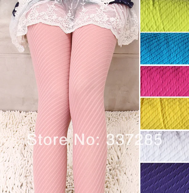 

spring and autumn period and the velvet twill children pantyhose Candy color dancing Wholesale white girls tights for baby