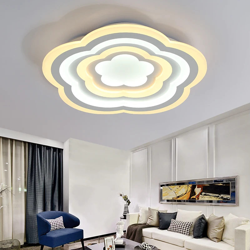 Led slim living room Ceiling Lights minimalist modern the latest creative atmosphere master bedroom lamp wedding room LU808139