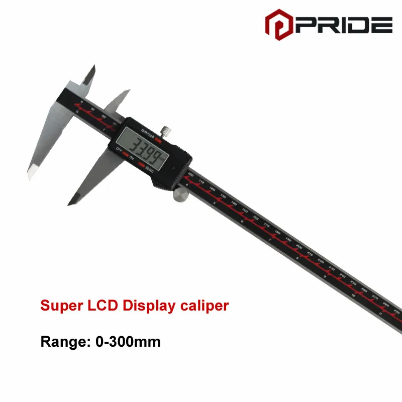 Super LCD display 0-300mm/12'' digital caliper