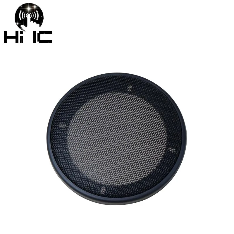 1 пара/2 шт. 4-дюймовый сменный круглый динамик, защитная сетка, металлическая сетка, решетка динамика, рамка из АБС-пластика
