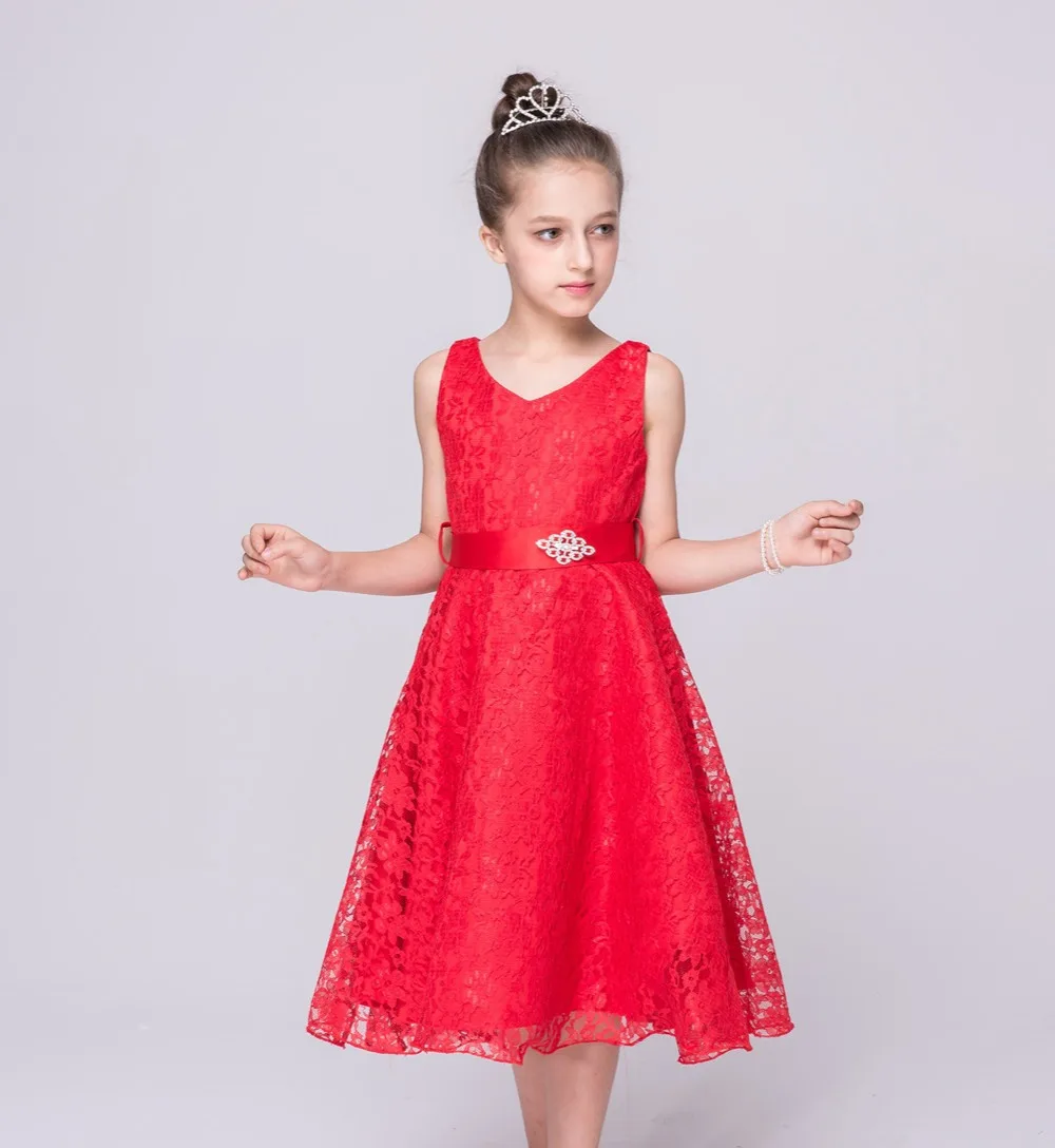 Baby Girl Wedding Dress 2019 Child White Tulle Princess Party Dresses Infant Kids Clothes For Teenager Girl 6 8 10 12 Years Old