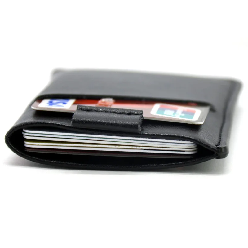 Antitheft Super Slim Card Holder Pull Tab Wallet Magic Men Wallets Organizer Credict Card Case Purse Organizer Rfid Blocking