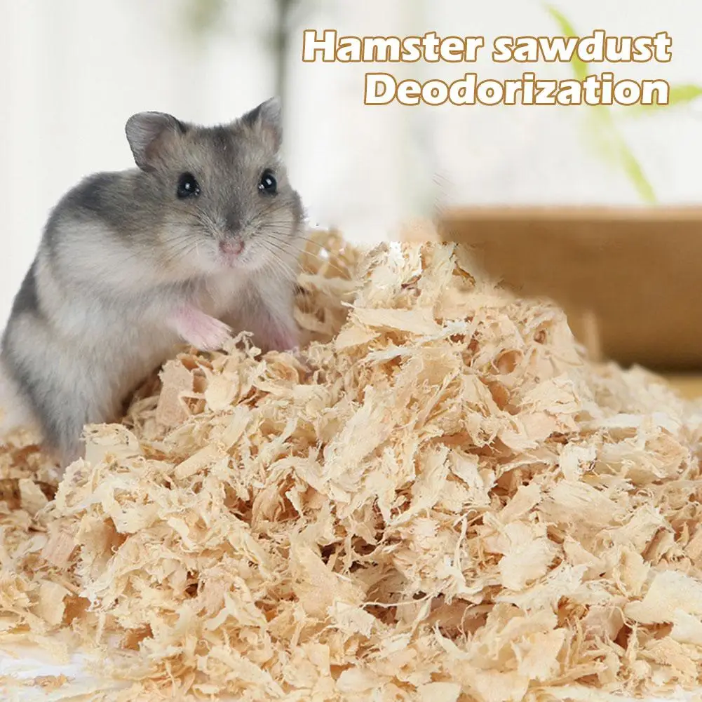 500g aserrín de madera Natural hámster desodorante para mascotas eliminar el olor polvo estera caliente aserrín sabor para conejos Chinchillas ardillas