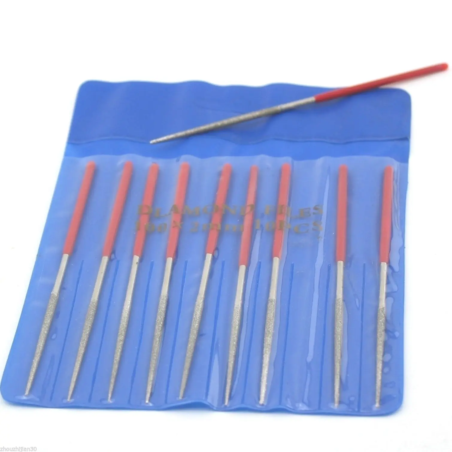 10 Cái 4 "100 MÉT x 2 MÉT Kim Cương Tráng Kim VÒNG Tập Tin Đồng Hồ Trang Sức Công Cụ Sửa Chữa ILOVETOOL