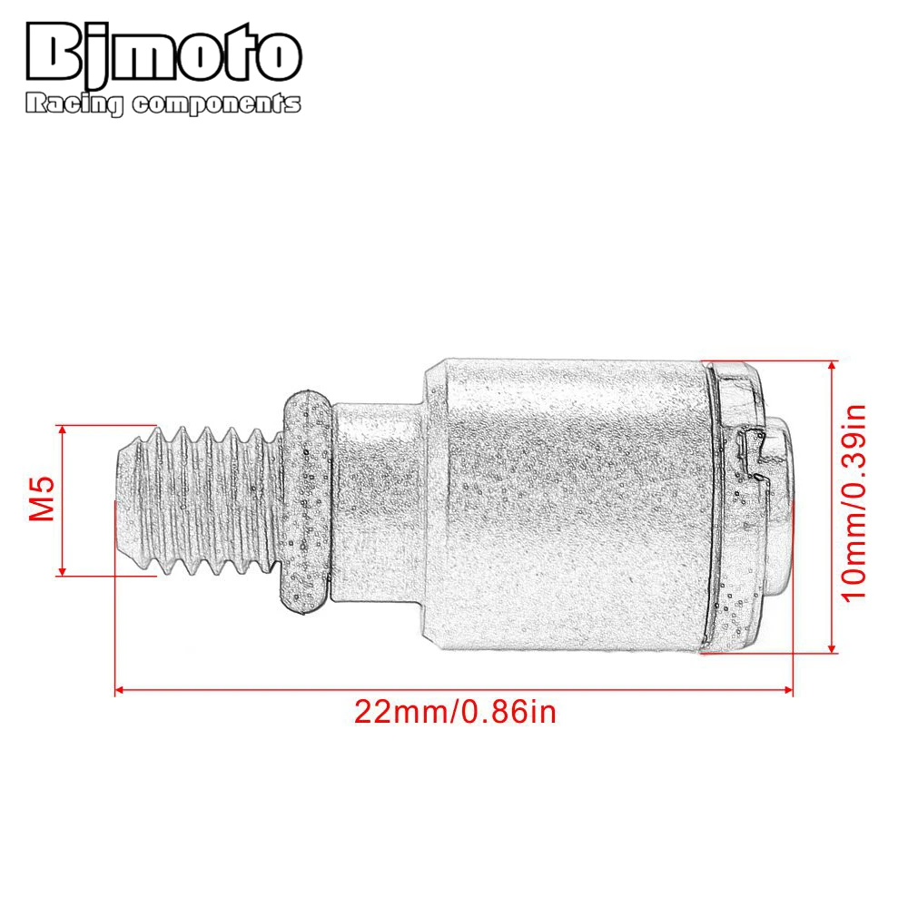 BJMOTO M5 Motorcycle Front Fork Bleeder Air Valves For Yamaha YZ85 YZ125 YZ250 YZ250F YZ250FX YZ400F YZ426F YZ426F TTR225 WR400F