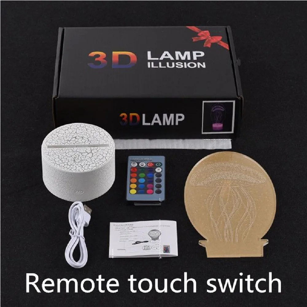 Bridge Car Led Night Light 7 color change Led 3d Lamp Creative Activities Gift  Customized Small Table Led Night Light