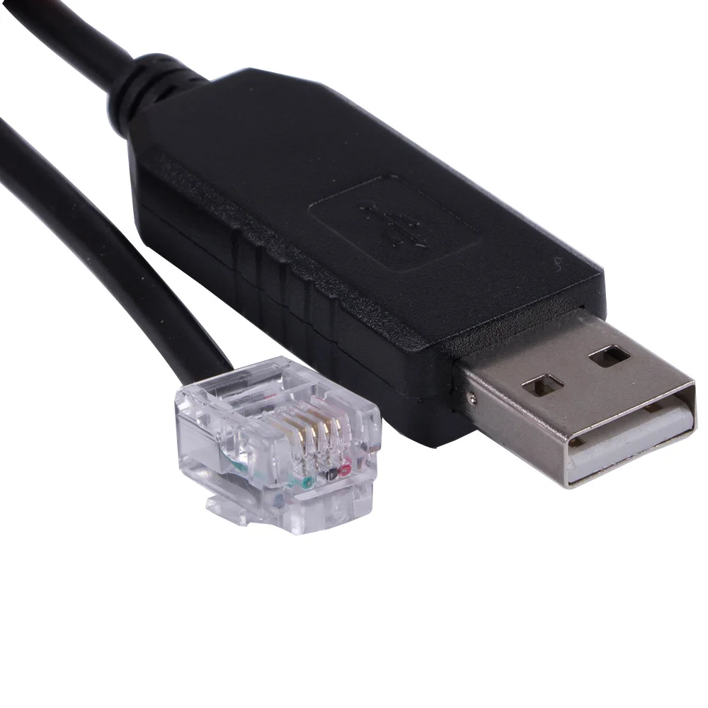 Celestron Nexstar eq6 Hand Control PC Connect Cable FTDI USB to RJ11RJ12 6p4c 6P6C Hand-controller RS232 Serial Converter Cable