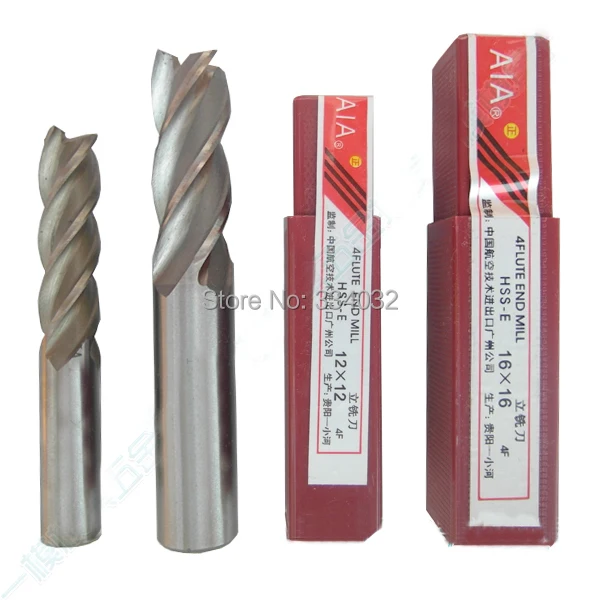 hss end mill 2mm 3mm 4mm 5mm 6mm  milling cutter for cnc   machine tools router bits set  mills