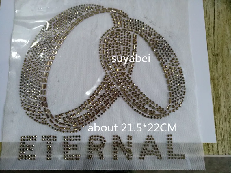 

2pc/lot WEDDING RINGS hot fix motif iron on crystal transfers design hot fix rhinestone appliques for shirt