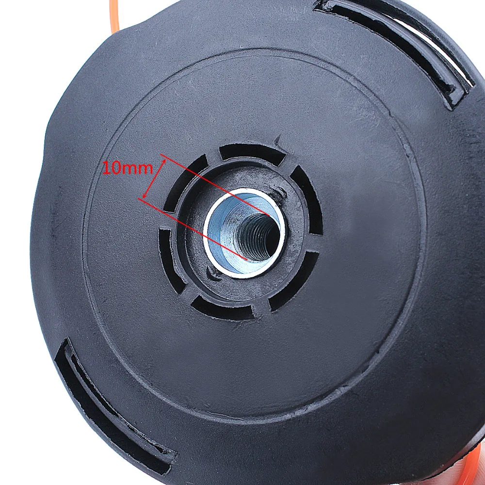 M10 x 1.25mm Trimmer Head For Husqvarna T25 T35 124L 125L 125LDX 128L 128LD 128LDX 128R 128RJ 223L 223R Lawn Mower Replace Part