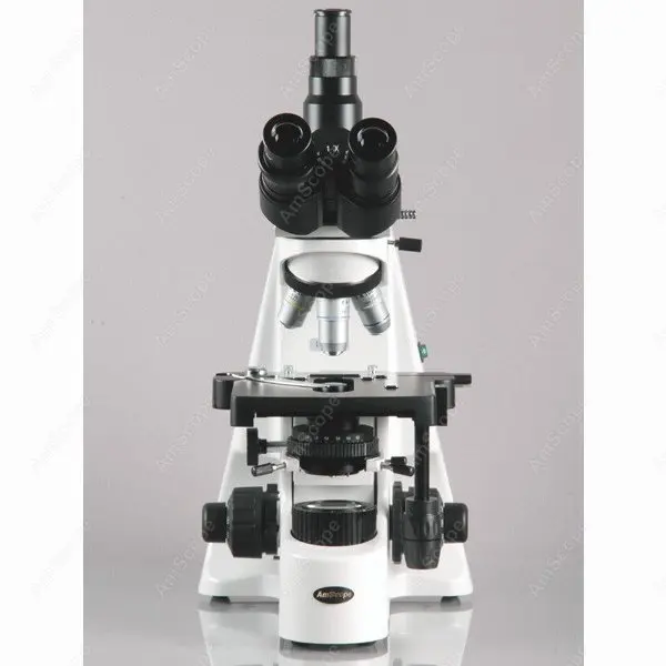 Mikroskop Darkfield-AmScope dostarcza 40X-2500X profesjonalny Plan nieskończoności Kohler Trinocular Darkfield mikroskop