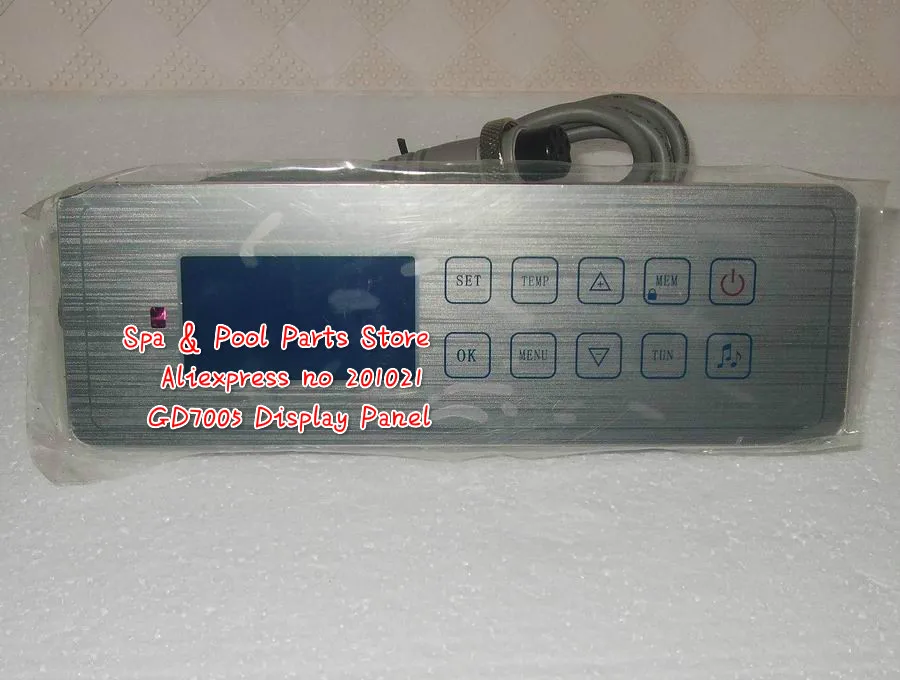 GD-7005 GD7005 GD 7005 hot tub spa controller topside control panel with 8 pin connector for Chinese spa