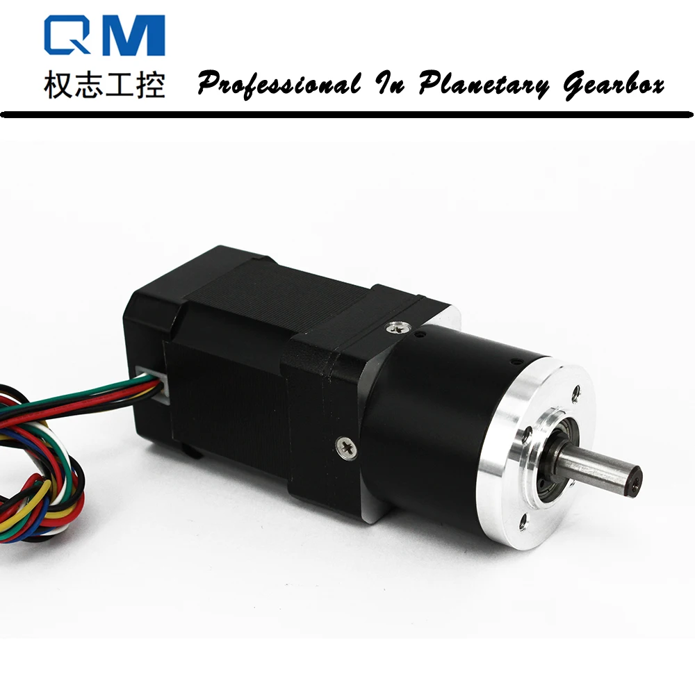 Nema 17 60W 24V 4000Rpm Gear Brushless DC Motor Planetary Reducer Gearbox Ratio 50:1