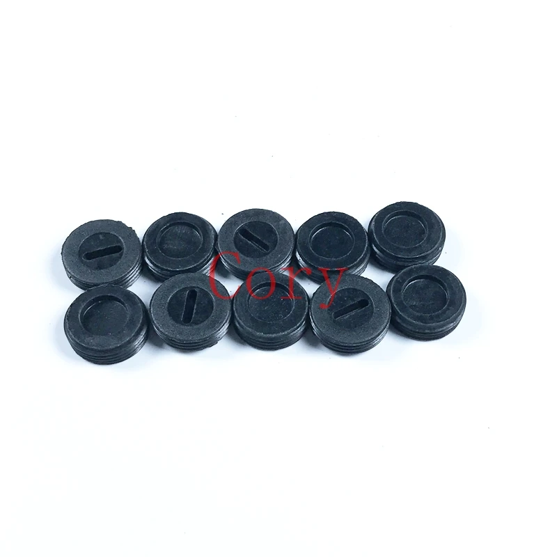 10 stücke Schwarz Kunststoff Schraube Carbon Pinsel Halter Caps Fall Dia. 12mm/13mm/14mm/15mm/16mm/17mm/18mm/20mm/22mm