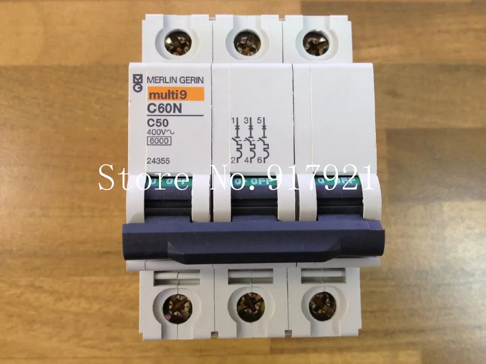 [ZOB] original original C60N C50A 3P50A air circuit breaker pole switch 24355  --5pcs/lot