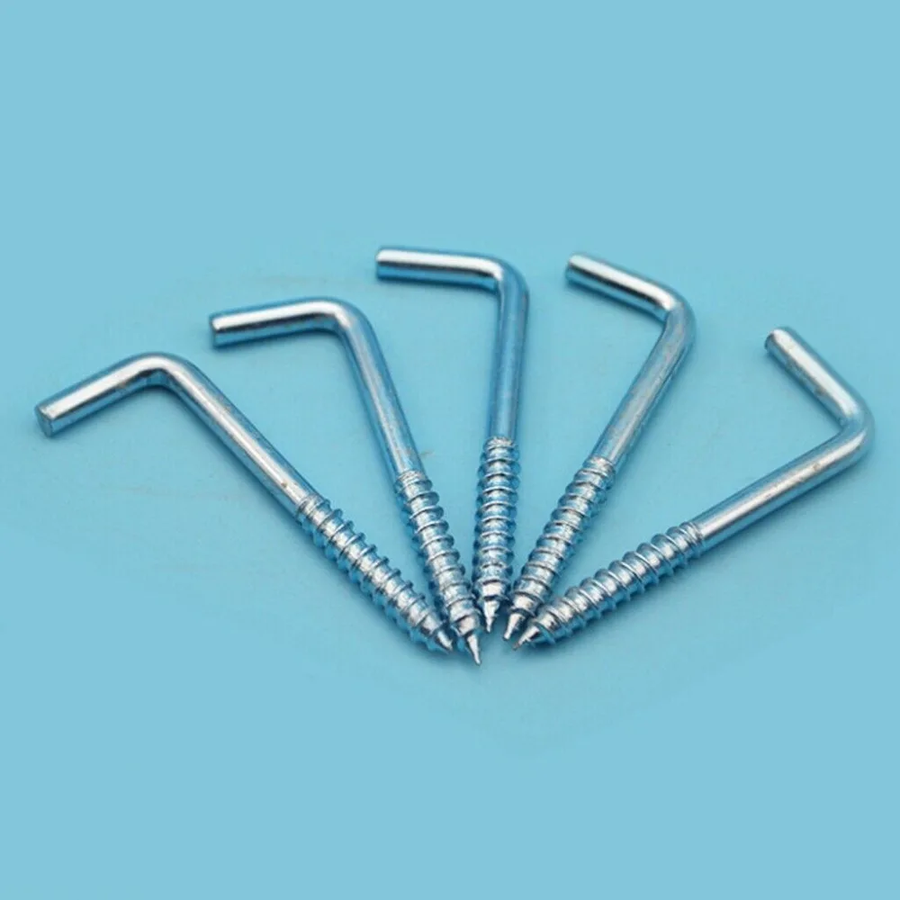 Wholesale Screw 2.4mm 2.9mm 3.5mm 3.9mm 5mm L - Shaped Right Angle Tapping Wood Screw Frame Hook