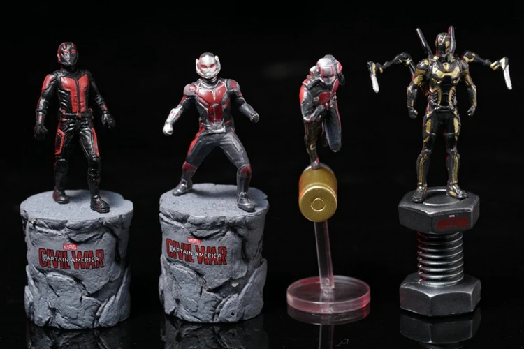 Hero Ant man And the Wasp Action Figure Toys Mini Figura Antman Wasp Figurine 6.5cm Model Doll Collection Toy