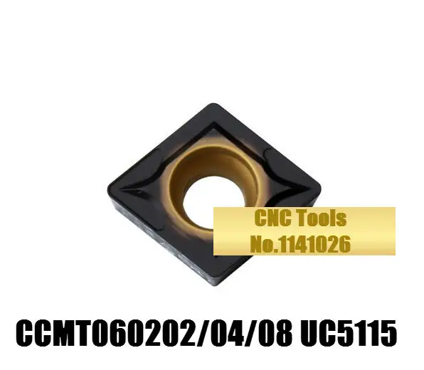 

CCMT060204/CCMT060208 UC5115,original CCMT 060204/08 insert carbide for turning tool holder