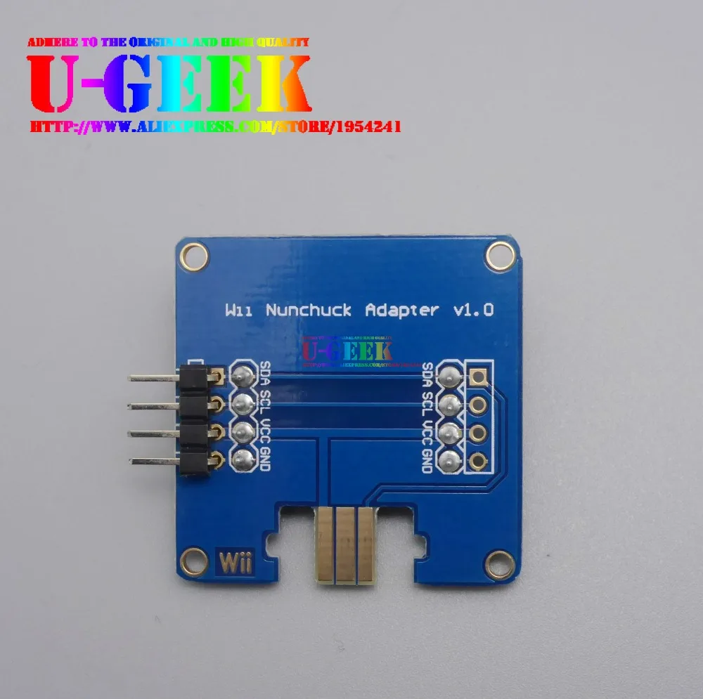 Controllare Il Vostro Raspberry Pi Robot con Nunchuck Controller!!! Nunchuck Controller Scheda Adattatore per Raspberry Pi 2 Modello B