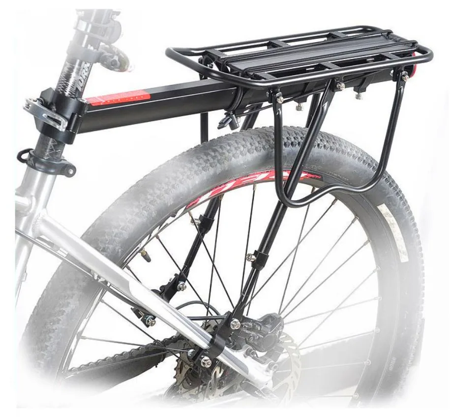 aluminum alloy Bicycle Luggage Carrier Cargo25kg-50KG Load Rear Rack Road bicycle luggage rack