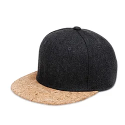 NUZADA Snapback Winter Warm Men Hat Cork Simple Classic Autumn Caps Fashion Hip Hop Simple Women Hats Baseball Cap Outdoor