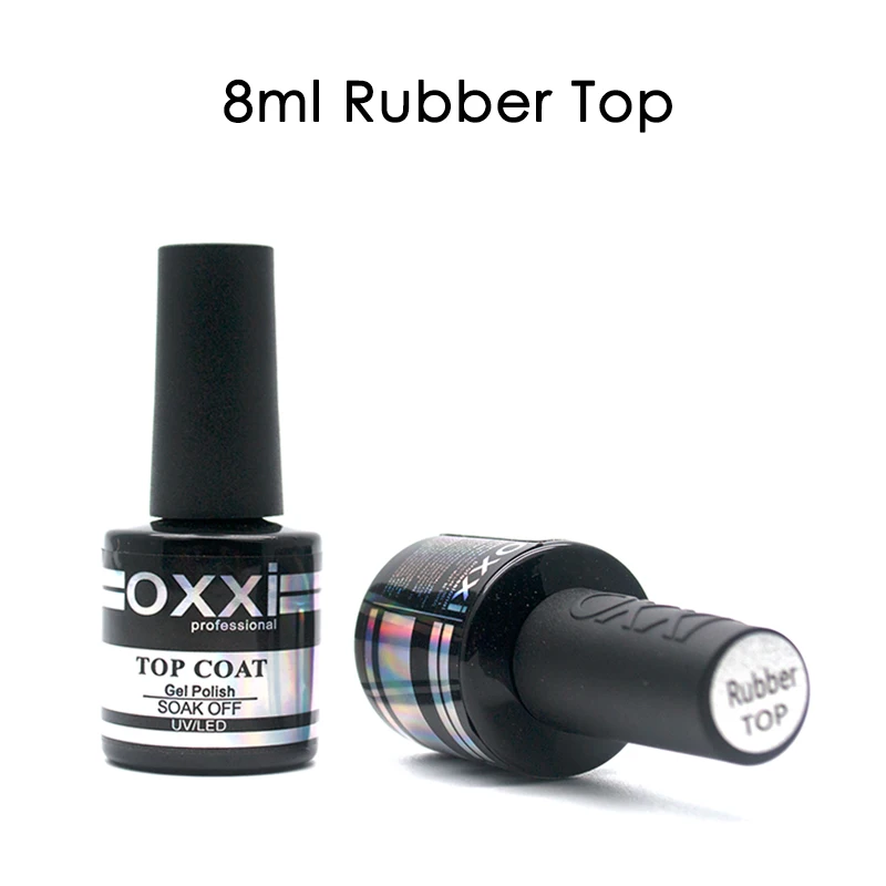 oxxi 8ml Nail Art UV Gel Varnish Nail Rubber Base and Top Coat Set For Nail Desgin Long-Lasting Led Manicure Gel Polish 2019