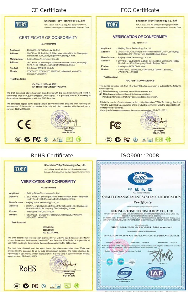 STONE Supply Colorful LCD For Wire Cutting Machine With RS232 Interface