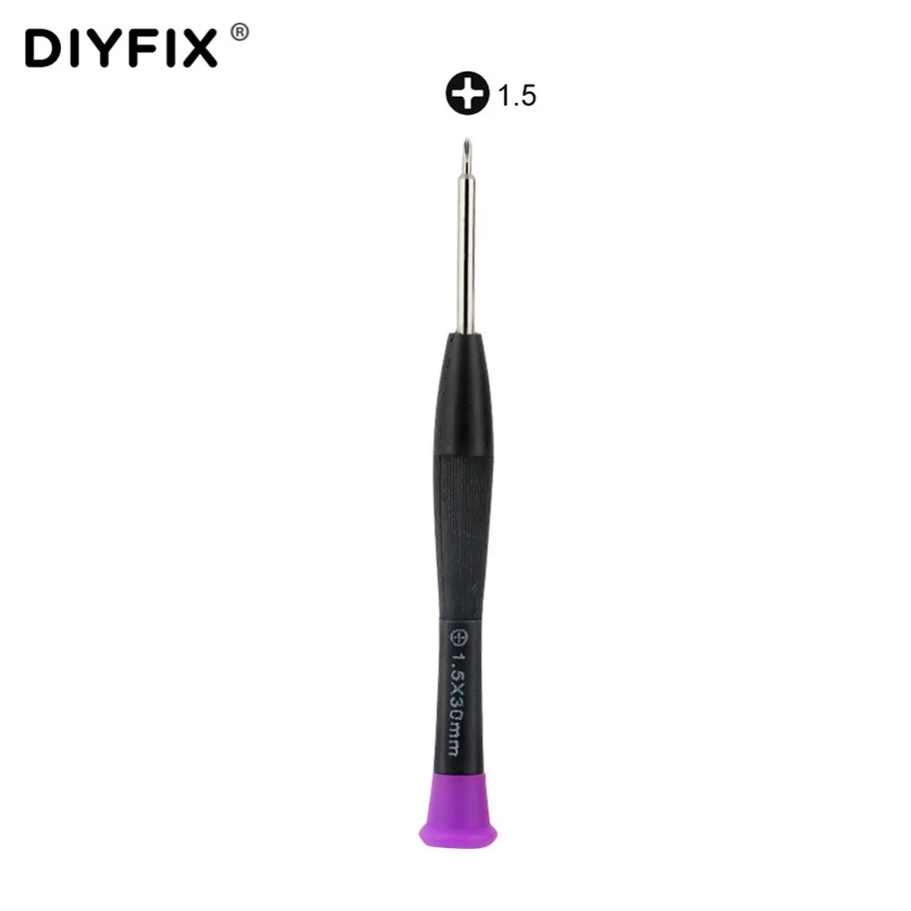 مفك براغي دقيق DIYFIX P2 P5 Pentalobe 1.5 رأس مسطح 1.5 صليب 0.6 Y طرف لماك بوك الهاتف المحمول MP3 افتتاح أدوات إصلاح