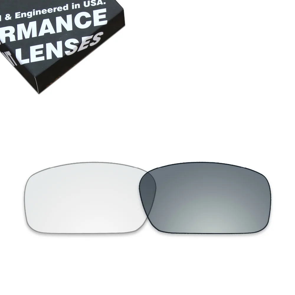 

Millerswap Replacement Lenses for Oakley Crankshaft Sunglasses Photochromic Clear/Grey (Lens Only)