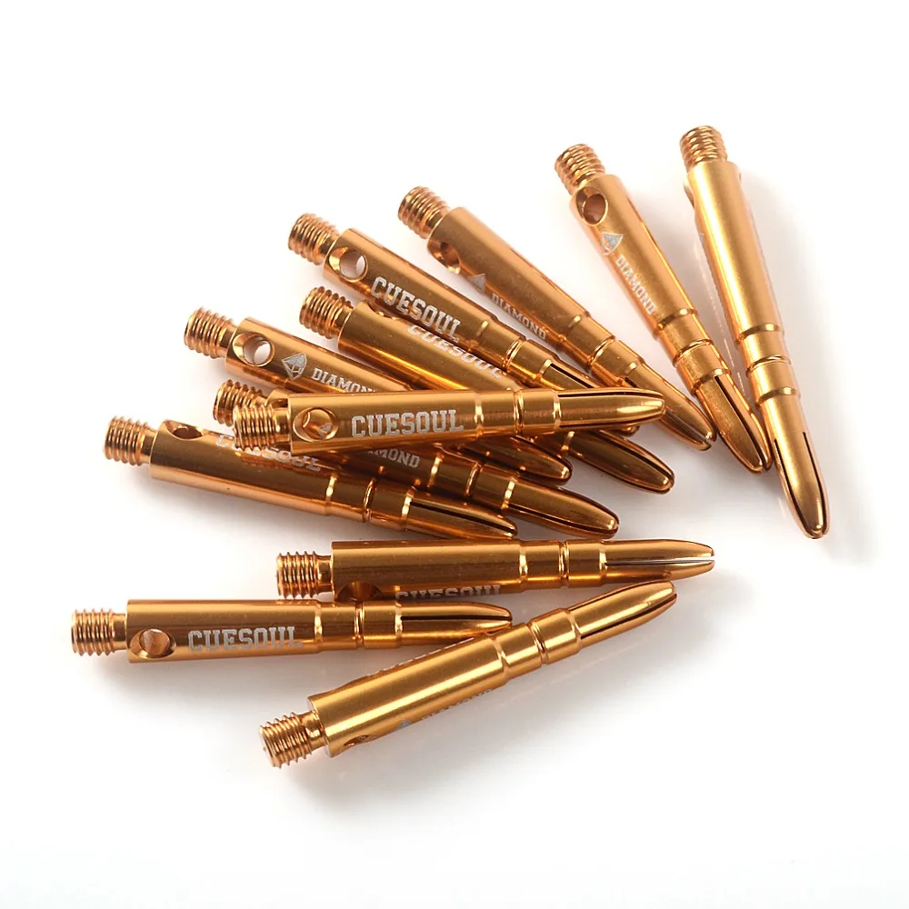 CUESOUL High Quality 12pcs/set 40/46/53mm 2BA Aluminium Dart Shafts