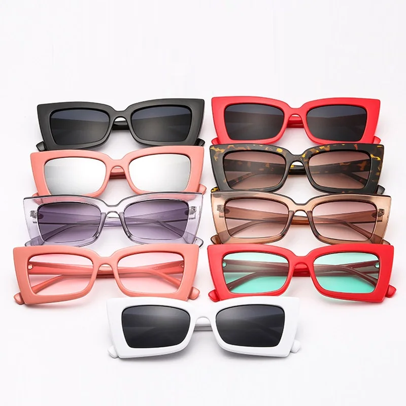Fashion Super Star Lady Gaga Cat Eye Sunglasses Women Men 2018 Luxury Brand Designer Square Shades Sun Glasses Male Eyewear 5351 image 6