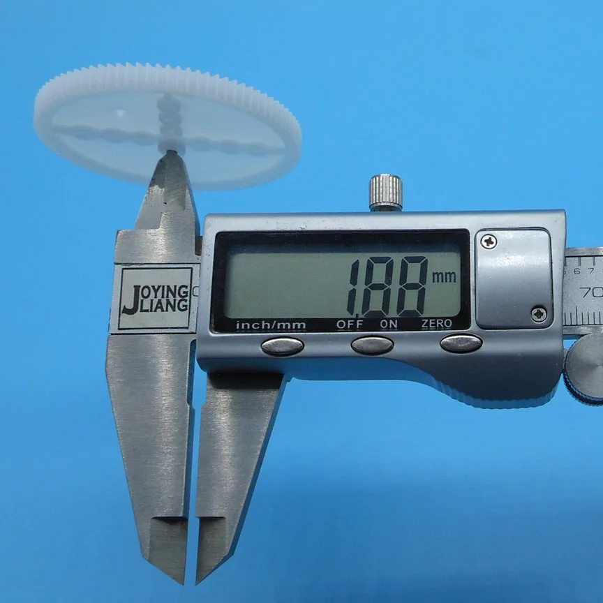 902A 0.5M Big Gear Wheels 90 Tooth Plastic Motor Reduction Gear Scientific and Technological Model Toy Fittings 1PC