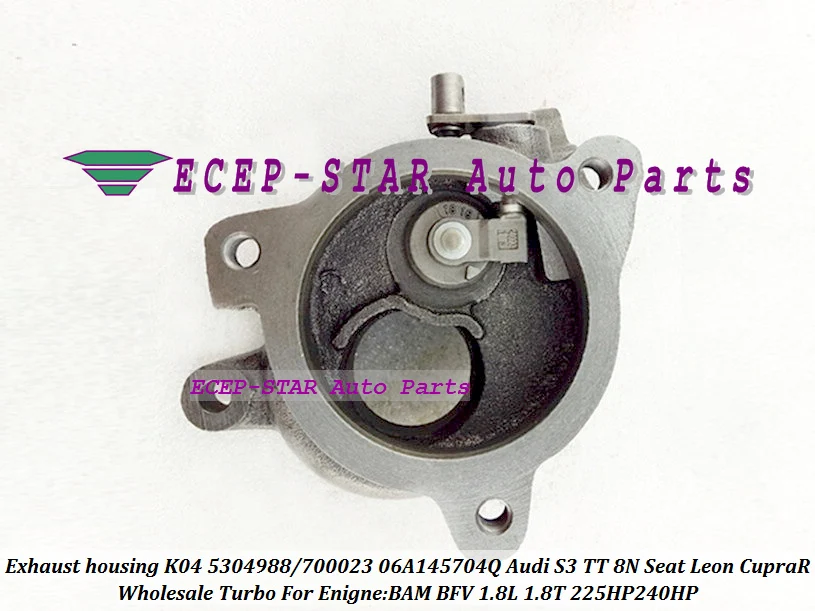 مبيت توربين العادم K04 53049880023   5304-970-0023 5304-988-0023 5304 988 0023 5304 970 0023 06A 145704 QV 06A 145704 كيو اكس بام 225ه