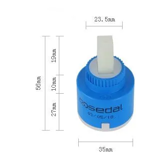 세라믹 카트리지 스페인 유명 SEDAL 35mm 40mm 세라믹 카트리지 수도꼭지 카트리지 믹서 저 토크 수도꼭지 액세서리 스핀들