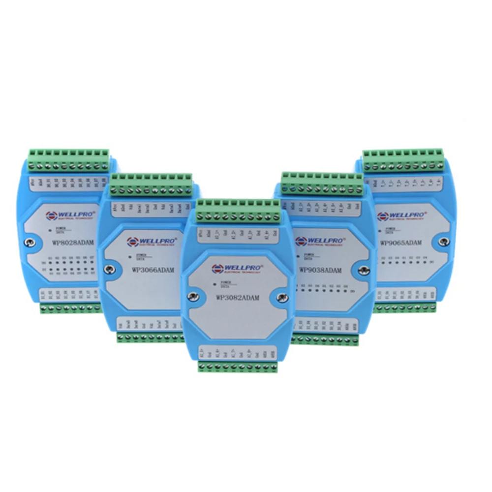 

0-20 мА/4-20 мА Аналоговый Входной модуль Текущий Модуль сбора MODBUS Communication-WP3082ADAM