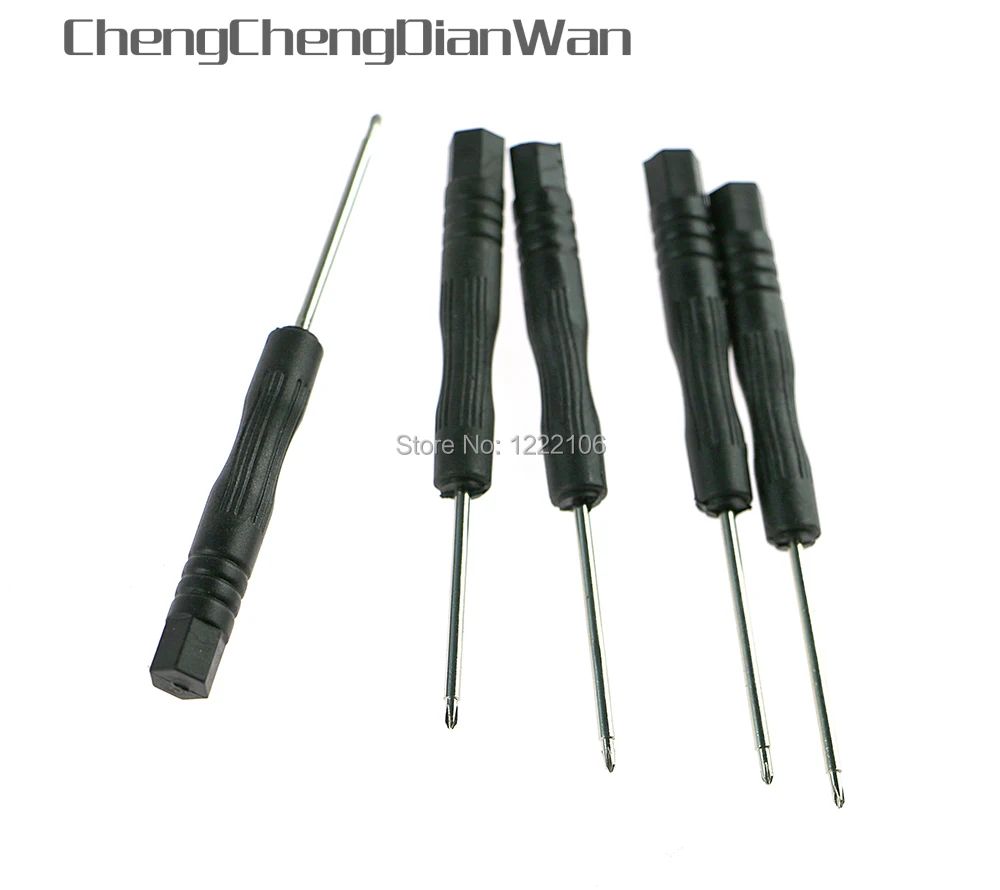 5PCS 1.5mm cross Screwdriver Repair Tool For Cell Mobile Phones for ps4 psp psvita ndsi 3ds new 3dsxl/ll