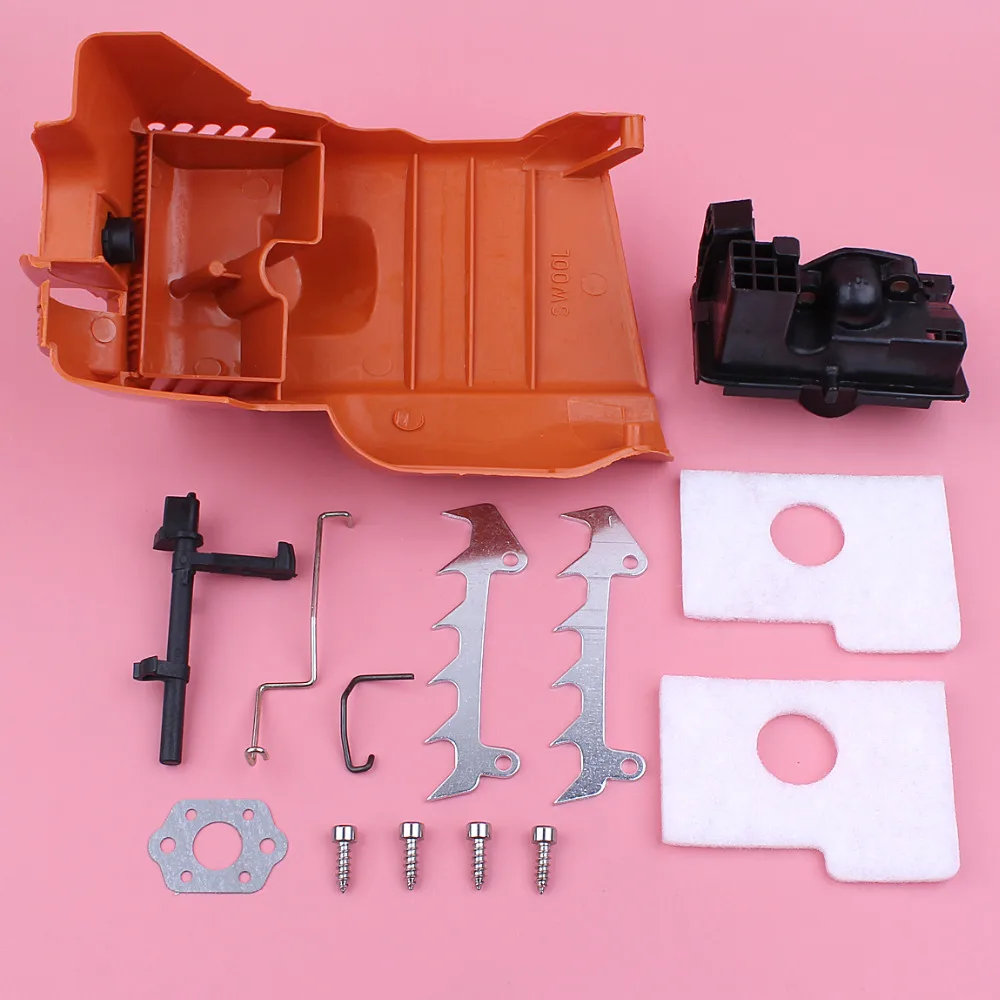 Top Cylinder Engine Cover Air Filter Housing Bumper Spike Kit For Stihl MS180 018 MS170 018 Chainsaw Spare Parts