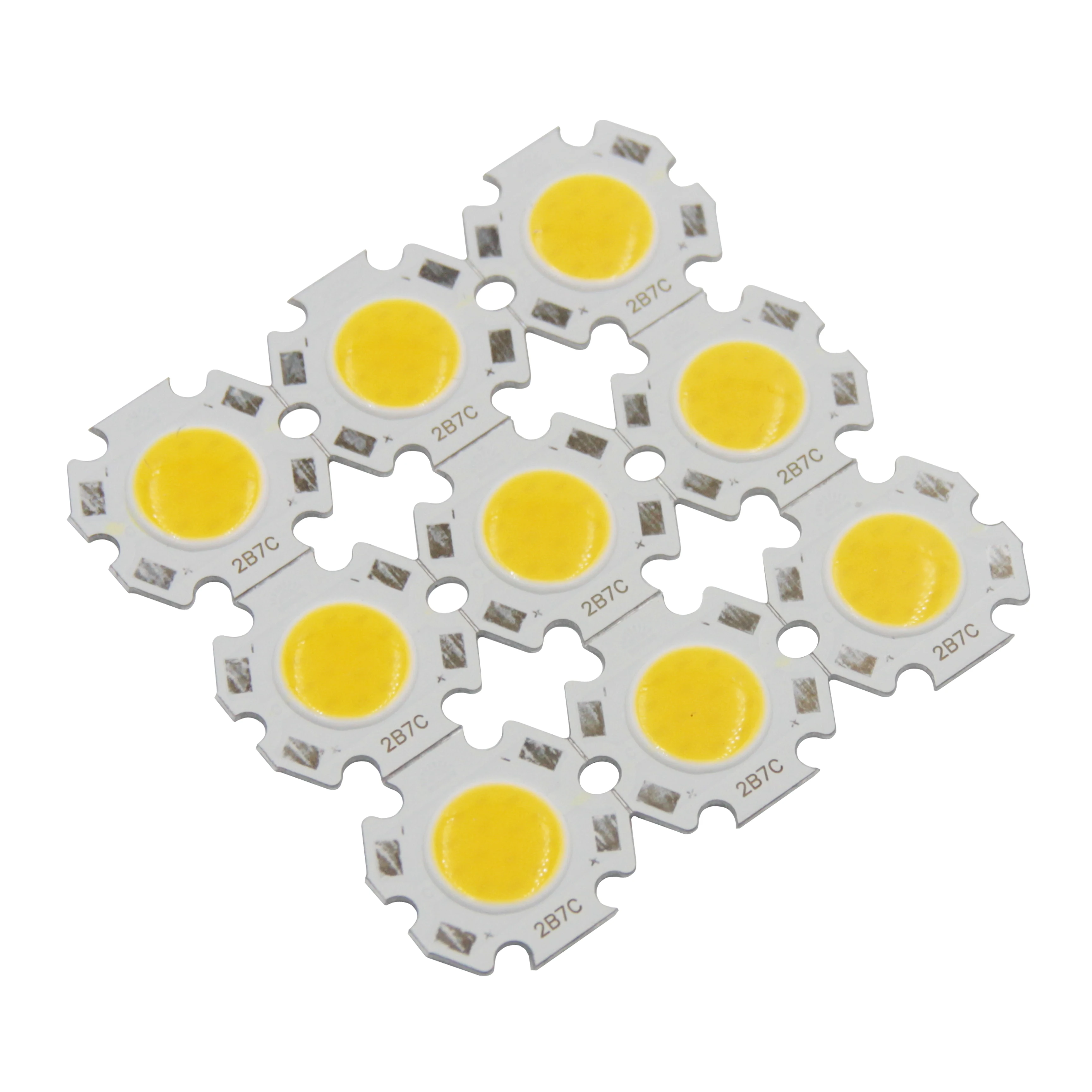 big sale 20mm 11mm Round Aluminum LED Light Source Module 3W 5W 7W blue green red COB lamp Flip chips for spot light