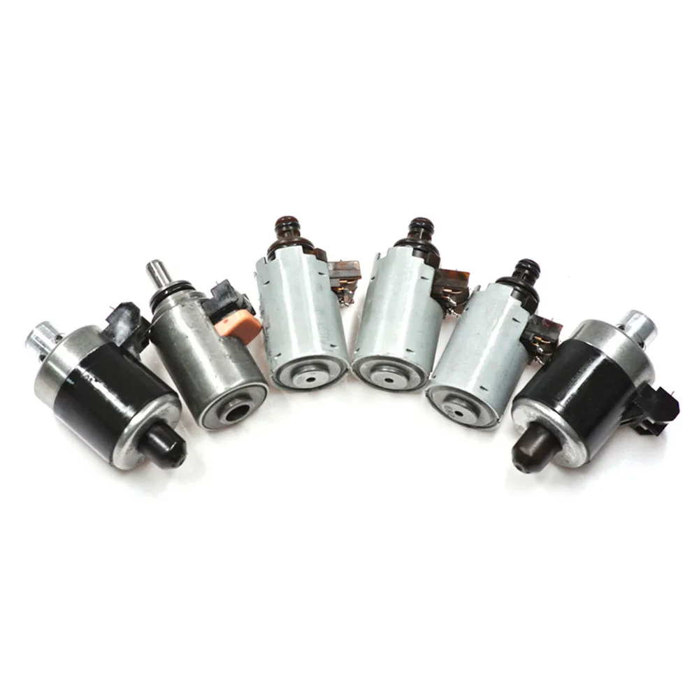 sthus 6 Pcs 722.6 Automatic Transmission Solenoids Set For 1994-1997 Mercedes Benz 5-Speed  Automatic Transmission 722.6