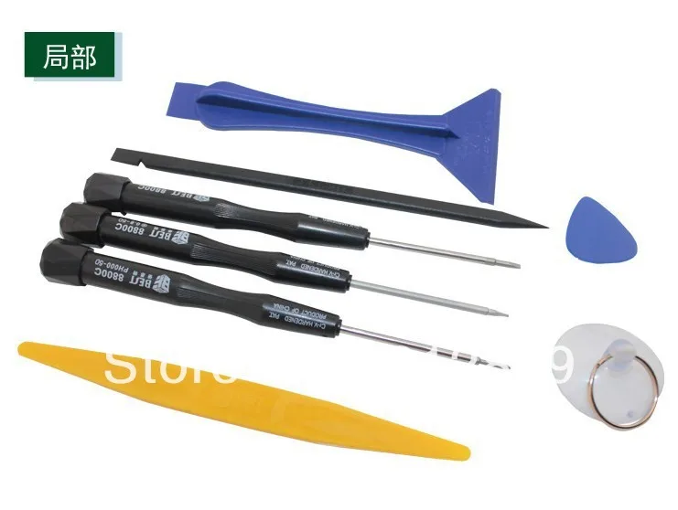 Free shipping  5 sets BEST-605  10 in1  disassemble Repair Opening Tool Kit Set Screwdriver for apple iPhone 4 4G 4S 5 3G/3GS