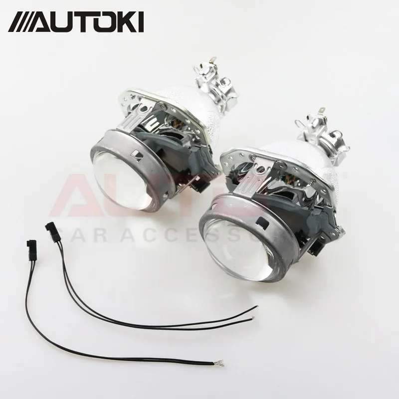 

Autoki G4 EVOX-R HID Bi-xenon Projector Lens For AUDI A6L C5 A8 A4 B6 /BMW E39/Ford Fiesta/Benz ML W163/ Lancer EvoX-R/Passat B6