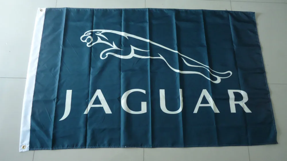 free shipping jaguar  flag , jaguar  banner, 90X150CM size,100% polyster,bintang