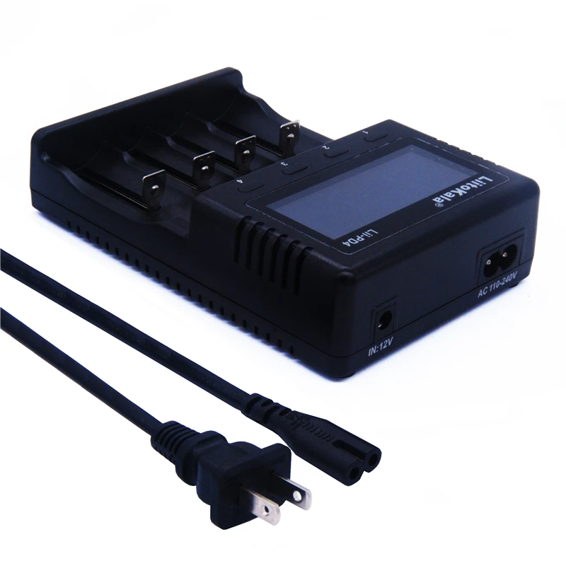 LiitoKala Lii-PD4 LCD Smart 18650 LCD สำหรับ21700 20700 18650 18350 26650 22650 14500แบตเตอรี่ NiMH Smart Charger