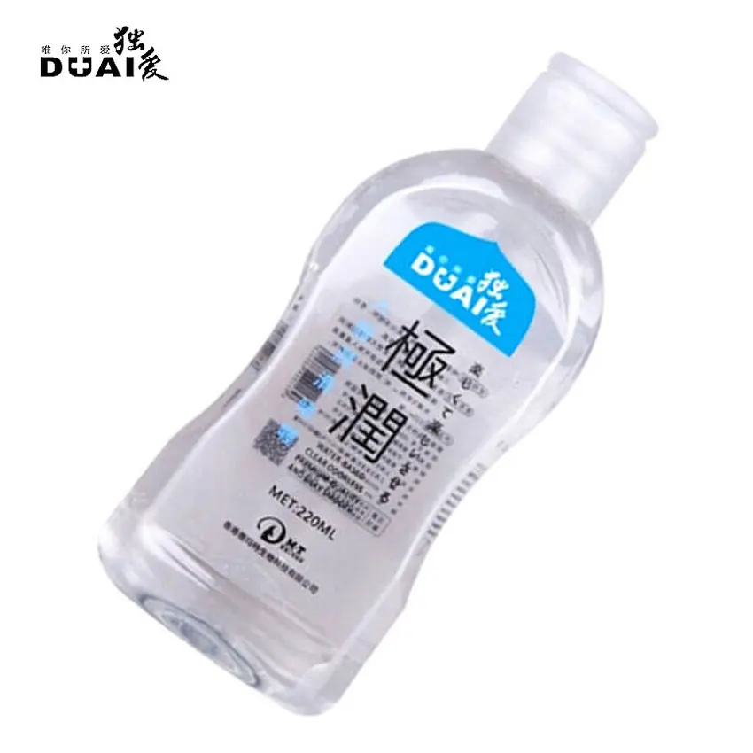 DUAI 220ML Water-soluble Lubrication Personal Lubricant Oil Anal Lubricant Male and Female Lubrication,Adult Condom Sex Products