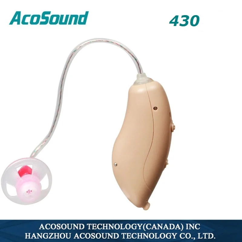 

Acosound RIC Digital Mini Hearing Aid 4 Channels 430RIC Hearing Aids for elder Hearing Amplifiers Small Ear Aid Hearing Device