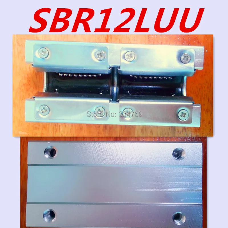 

Free shipping SBR12LUU 12mm Linear Ball Bearing Block CNC Router