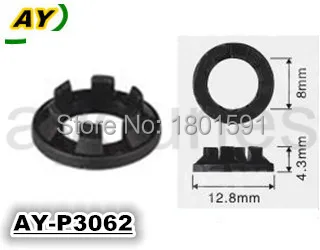 Free shipping! top new material 500pieces auto parts fuel injector  repair kits plastic parts  pintle cap Clip AY-P3062