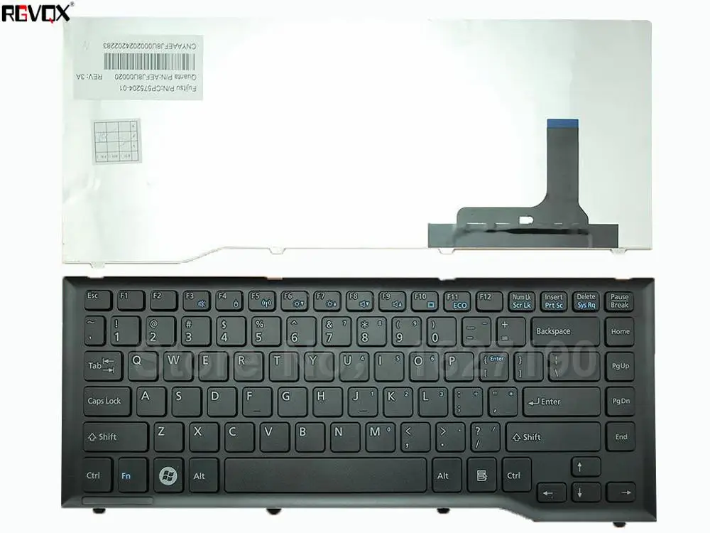 

New US Laptop Keyboard For FUJITSU Lifebook LH532 LH522 PN:CP575204-01 Repair Notebook Replacement keyboards